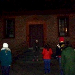 The haunted Secretary's Office in Williamsburg, Virginia
